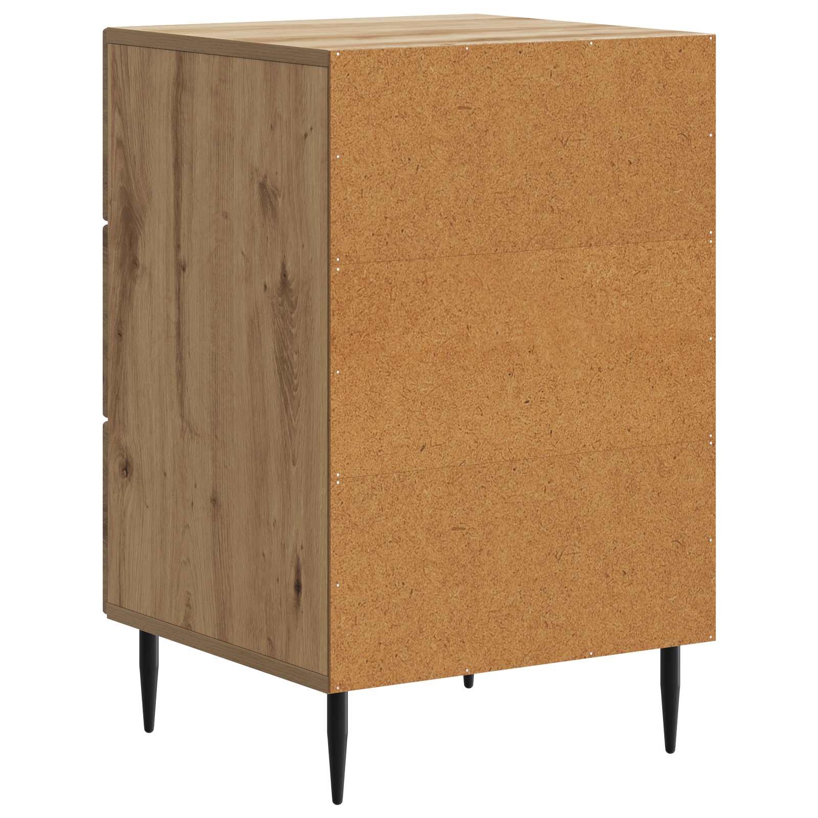 Κομοδίνο Artisan Δρυς 43 x 41 x 66,5 εκ. Επεξεργασμένο Ξύλο - Pakobazaar