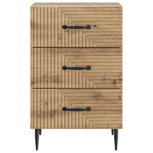 Κομοδίνο Artisan Δρυς 43 x 41 x 66,5 εκ. Επεξεργασμένο Ξύλο - Pakobazaar