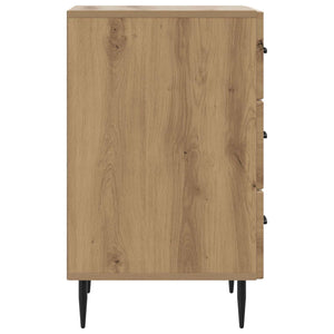 Κομοδίνο Artisan Δρυς 43 x 41 x 66,5 εκ. Επεξεργασμένο Ξύλο - Pakobazaar