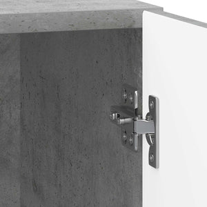 Κομοδίνο 2 pcs Γκρι Σκυροδέματος 43 x 34,5 x 50 εκ - Pakobazaar