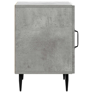 Κομοδίνο 2 pcs Γκρι Σκυροδέματος 43 x 34,5 x 50 εκ - Pakobazaar