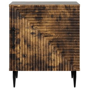 Κομοδίνο Καπνισμένο Ξύλο Δρυός 43 x 34,5 x 50 εκ - Pakobazaar