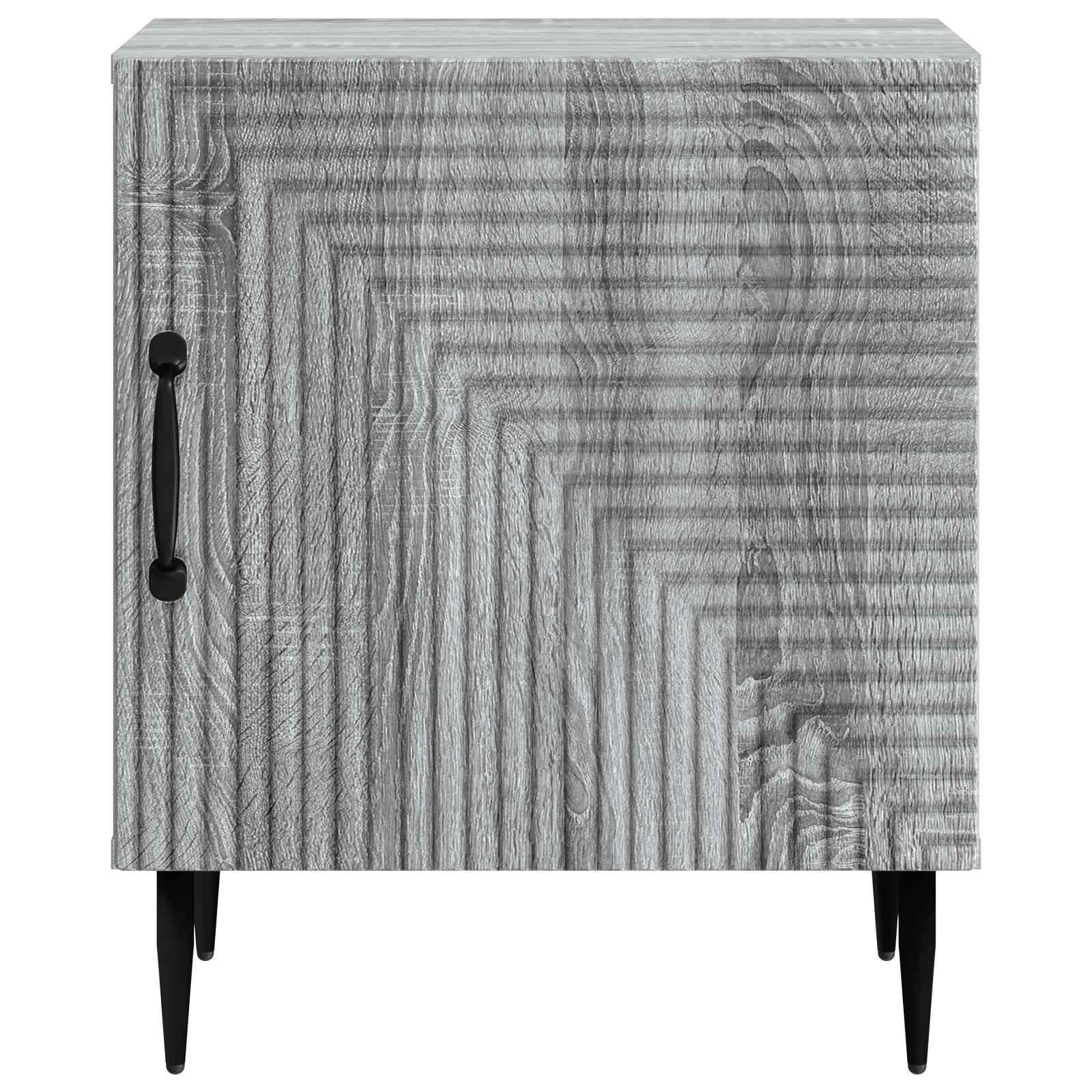 Κομοδίνο Γκρι Sonoma 43 x 34,5 x 50 εκ Επεξεργασμένο Ξύλο - Pakobazaar