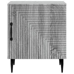 Κομοδίνο Γκρι Sonoma 43 x 34,5 x 50 εκ Επεξεργασμένο Ξύλο - Pakobazaar