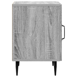 Κομοδίνο Γκρι Sonoma 43 x 34,5 x 50 εκ Επεξεργασμένο Ξύλο - Pakobazaar