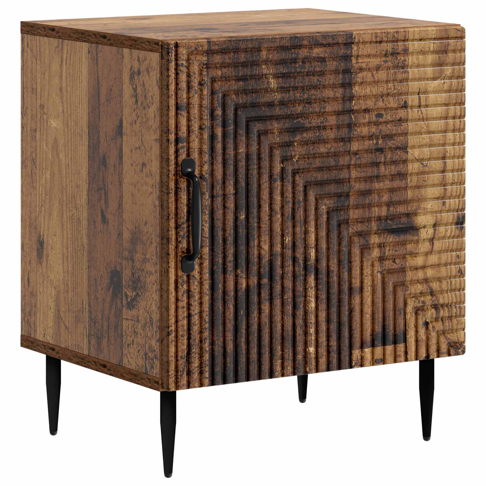 Κομοδίνο 2 pcs Παλαιωμένο ξύλο 43 x 34,5 x 50 εκ - Pakobazaar