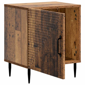 Κομοδίνο 2 pcs Παλαιωμένο ξύλο 43 x 34,5 x 50 εκ - Pakobazaar