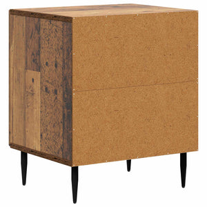 Κομοδίνο 2 pcs Παλαιωμένο ξύλο 43 x 34,5 x 50 εκ - Pakobazaar