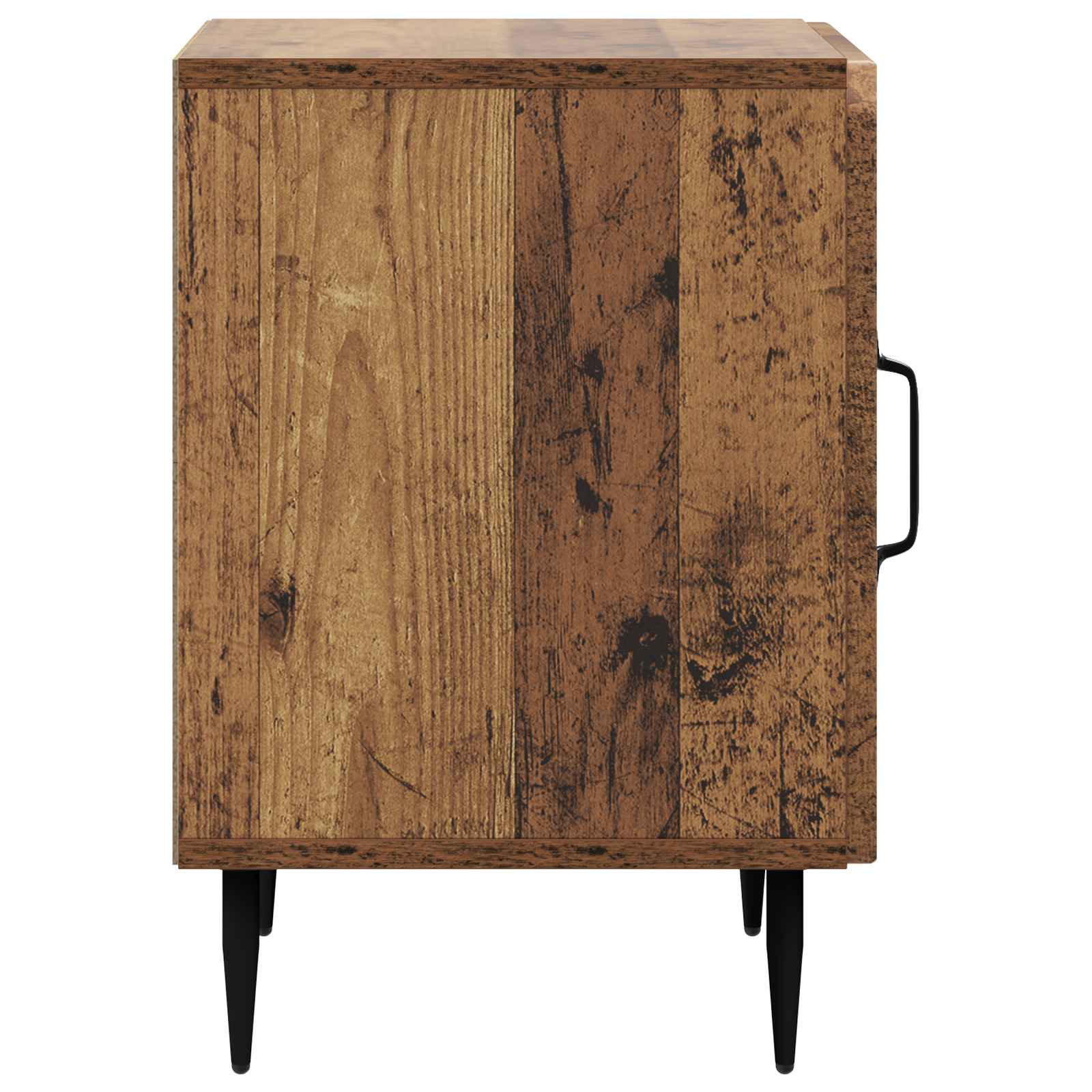 Κομοδίνο 2 pcs Παλαιωμένο ξύλο 43 x 34,5 x 50 εκ - Pakobazaar