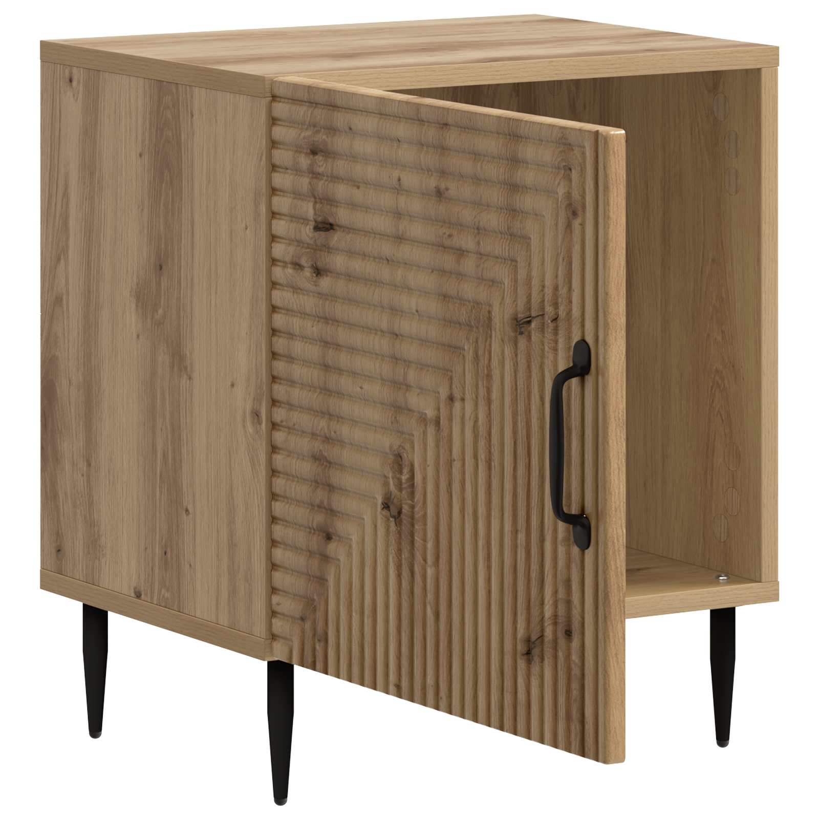 Κομοδίνο Artisan Δρυς 43 x 34,5 x 50 εκ Επεξεργασμένο Ξύλο - Pakobazaar