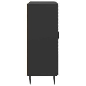 Πλαϊνό γραφείο Μαύρο 66 x 34,5 x 89,5 εκ Επεξεργασμένο Ξύλο - Pakobazaar