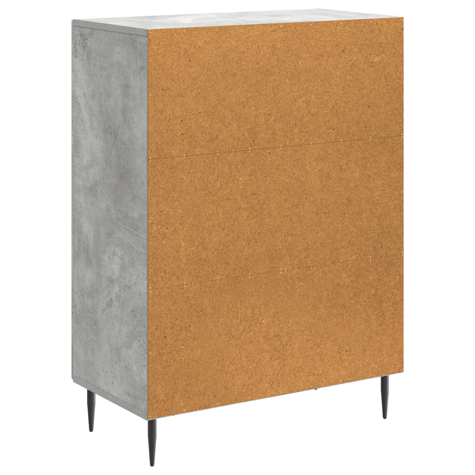 Πλαϊνό γραφείο Γκρι Σκυροδέματος 66 x 34,5 x 89,5 εκ - Pakobazaar