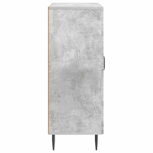 Πλαϊνό γραφείο Γκρι Σκυροδέματος 66 x 34,5 x 89,5 εκ - Pakobazaar
