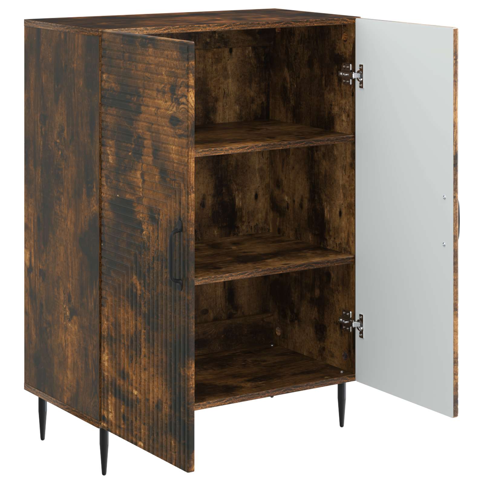 Πλαϊνό γραφείο Καπνισμένο Ξύλο Δρυός 66 x 34,5 x 89,5 εκ - Pakobazaar