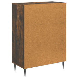 Πλαϊνό γραφείο Καπνισμένο Ξύλο Δρυός 66 x 34,5 x 89,5 εκ - Pakobazaar