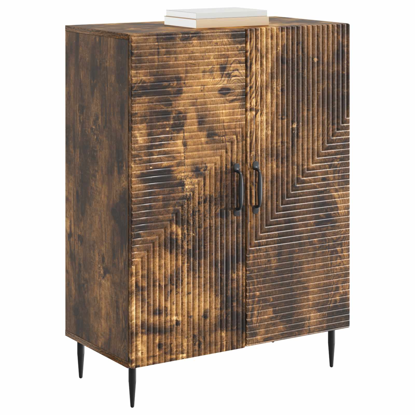 Πλαϊνό γραφείο Καπνισμένο Ξύλο Δρυός 66 x 34,5 x 89,5 εκ - Pakobazaar