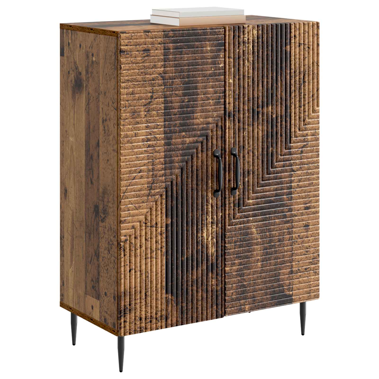 Πλαϊνό γραφείο Παλαιωμένο ξύλο 66 x 34,5 x 89,5 εκ - Pakobazaar