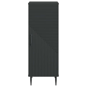 Πλαϊνό γραφείο Μαύρο 33 x 34,5 x 89,5 εκ Επεξεργασμένο Ξύλο - Pakobazaar