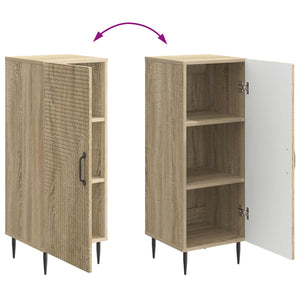Πλαϊνό γραφείο Sonoma Δρυς 33 x 34,5 x 89,5 εκ - Pakobazaar