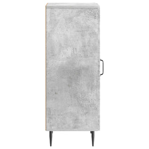 Πλαϊνό γραφείο Γκρι Σκυροδέματος 33 x 34,5 x 89,5 εκ - Pakobazaar