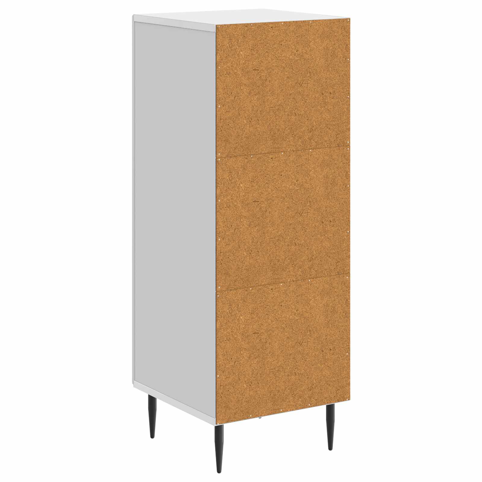 Πλαϊνό γραφείο Γυαλιστερό Λευκό 33 x 34,5 x 89,5 εκ - Pakobazaar