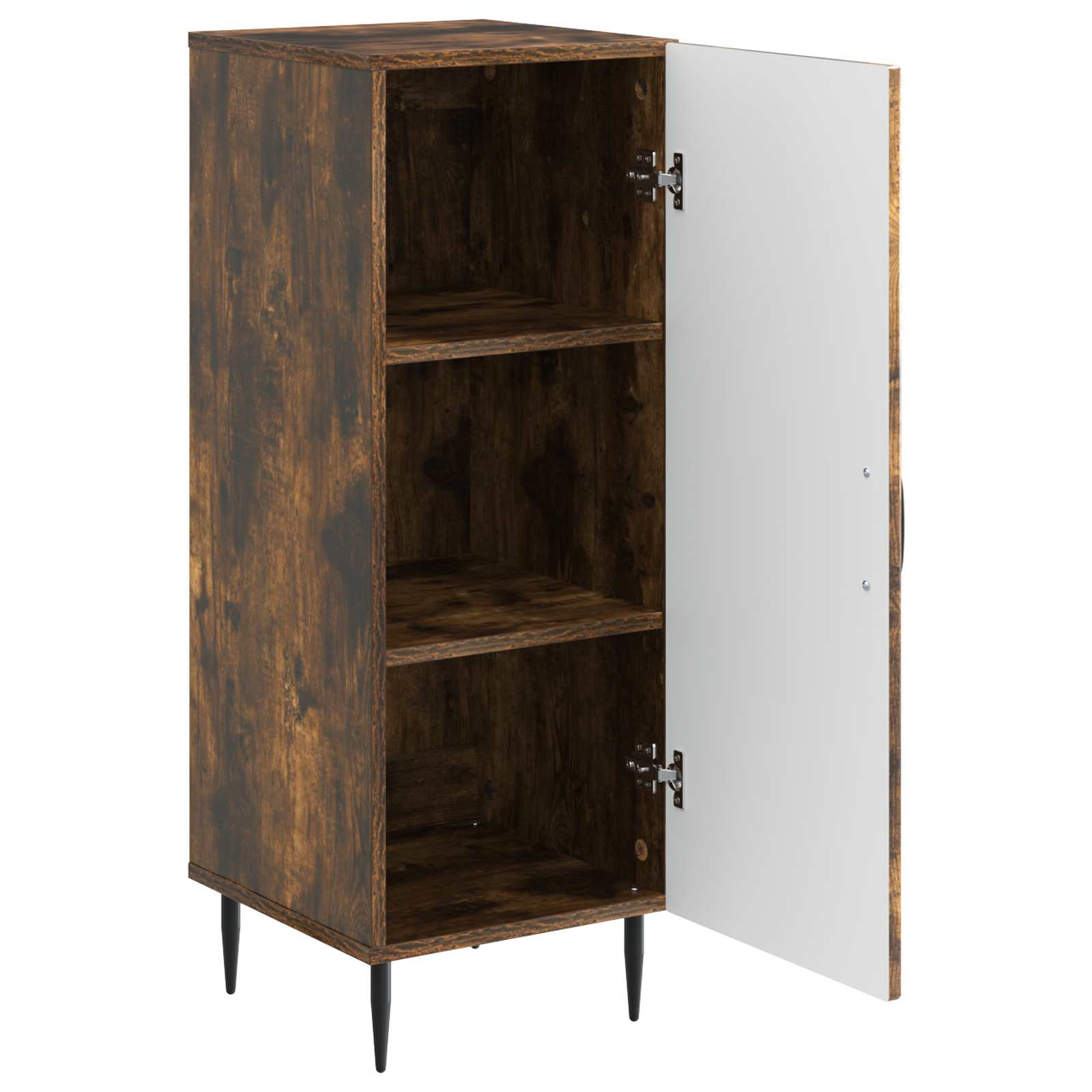 Πλαϊνό γραφείο Καπνισμένο Ξύλο Δρυός 33 x 34,5 x 89,5 εκ - Pakobazaar