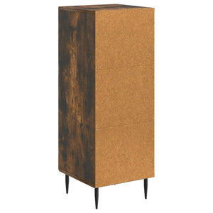 Πλαϊνό γραφείο Καπνισμένο Ξύλο Δρυός 33 x 34,5 x 89,5 εκ - Pakobazaar