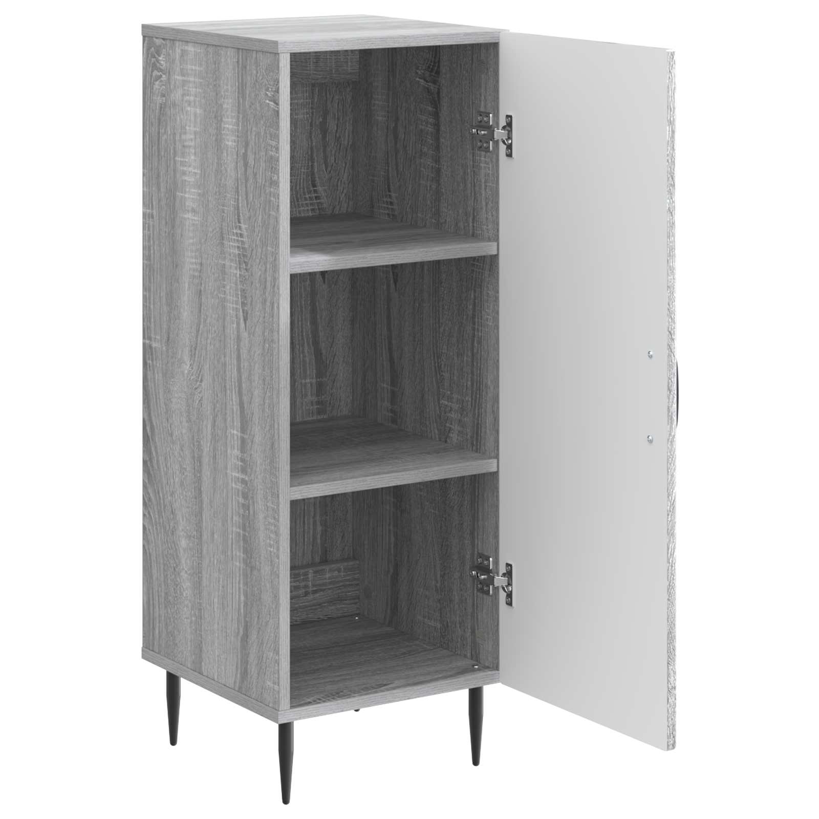 Πλαϊνό γραφείο Γκρι Sonoma 33 x 34,5 x 89,5 εκ - Pakobazaar