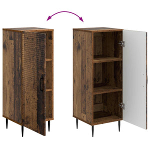Πλαϊνό γραφείο Παλαιωμένο ξύλο 33 x 34,5 x 89,5 εκ - Pakobazaar