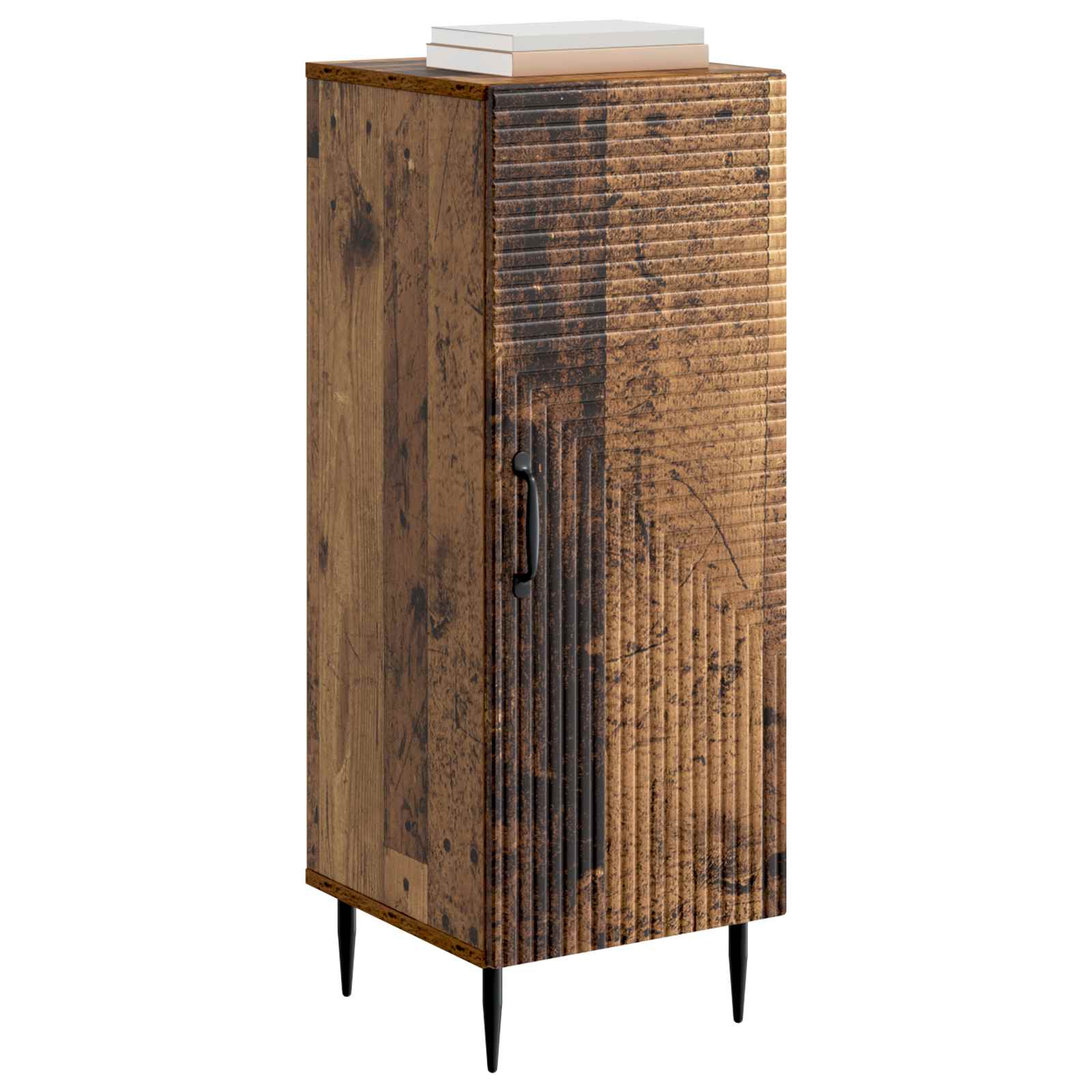 Πλαϊνό γραφείο Παλαιωμένο ξύλο 33 x 34,5 x 89,5 εκ - Pakobazaar