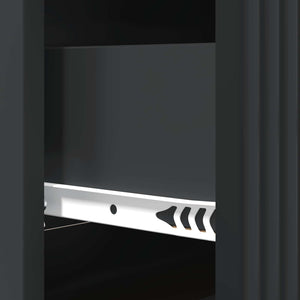 Ντουλάπι με Συρτάρια Μαύρο 66 x 34,5 x 89,5 εκ - Pakobazaar
