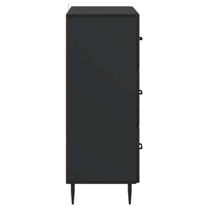 Ντουλάπι με Συρτάρια Μαύρο 66 x 34,5 x 89,5 εκ - Pakobazaar