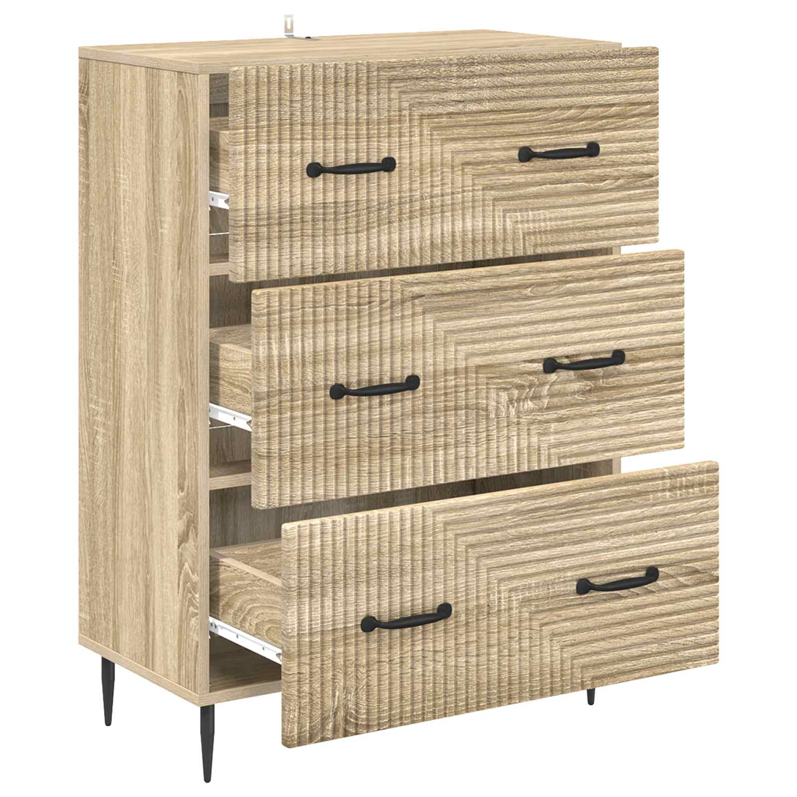 Ντουλάπι με Συρτάρια Sonoma Δρυς 66 x 34,5 x 89,5 εκ - Pakobazaar