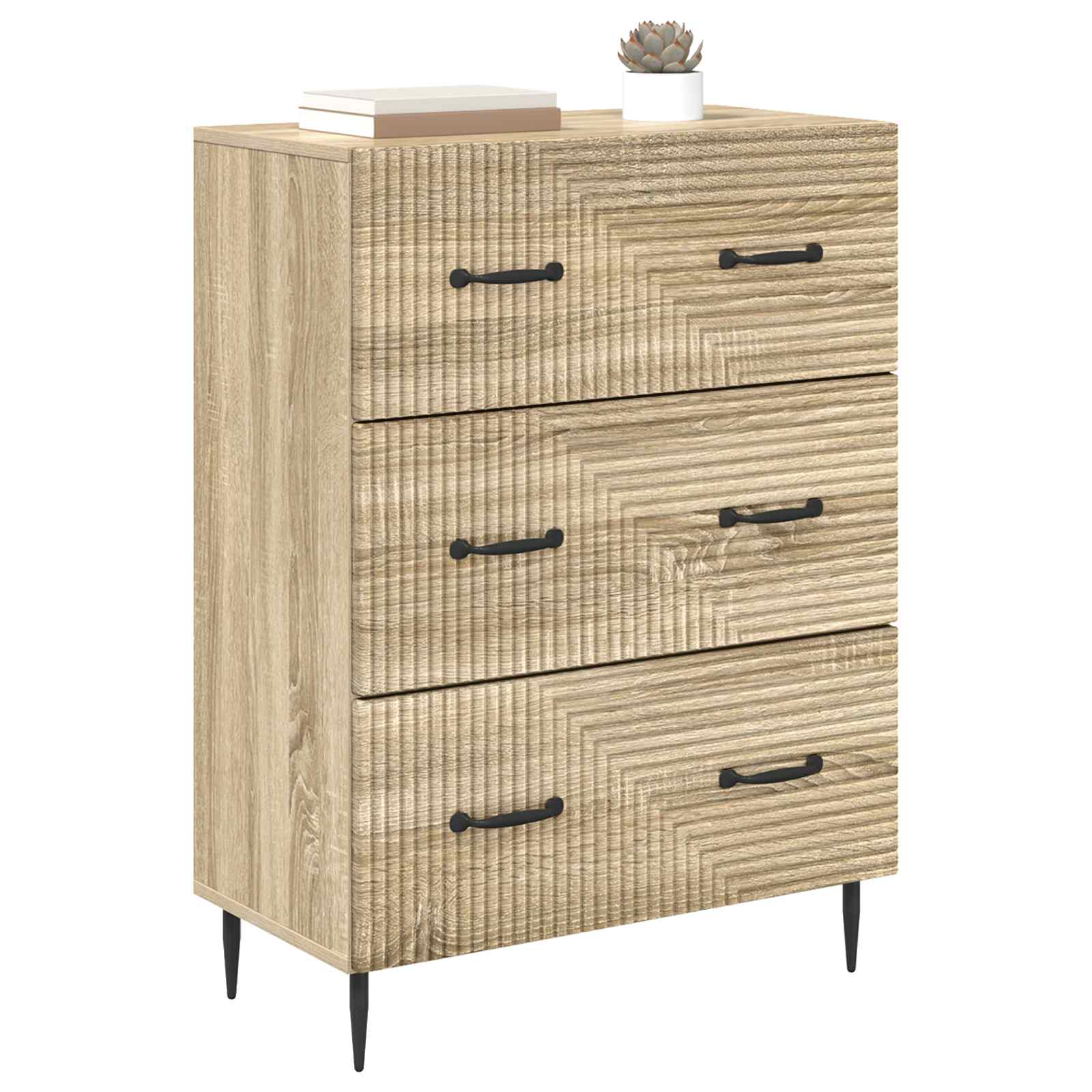 Ντουλάπι με Συρτάρια Sonoma Δρυς 66 x 34,5 x 89,5 εκ - Pakobazaar
