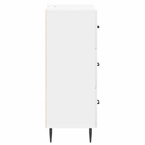Ντουλάπι με Συρτάρια Γυαλιστερό Λευκό 66 x 34,5 x 89,5 εκ - Pakobazaar