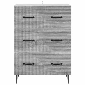 Ντουλάπι με Συρτάρια Γκρι Sonoma 66 x 34,5 x 89,5 εκ - Pakobazaar