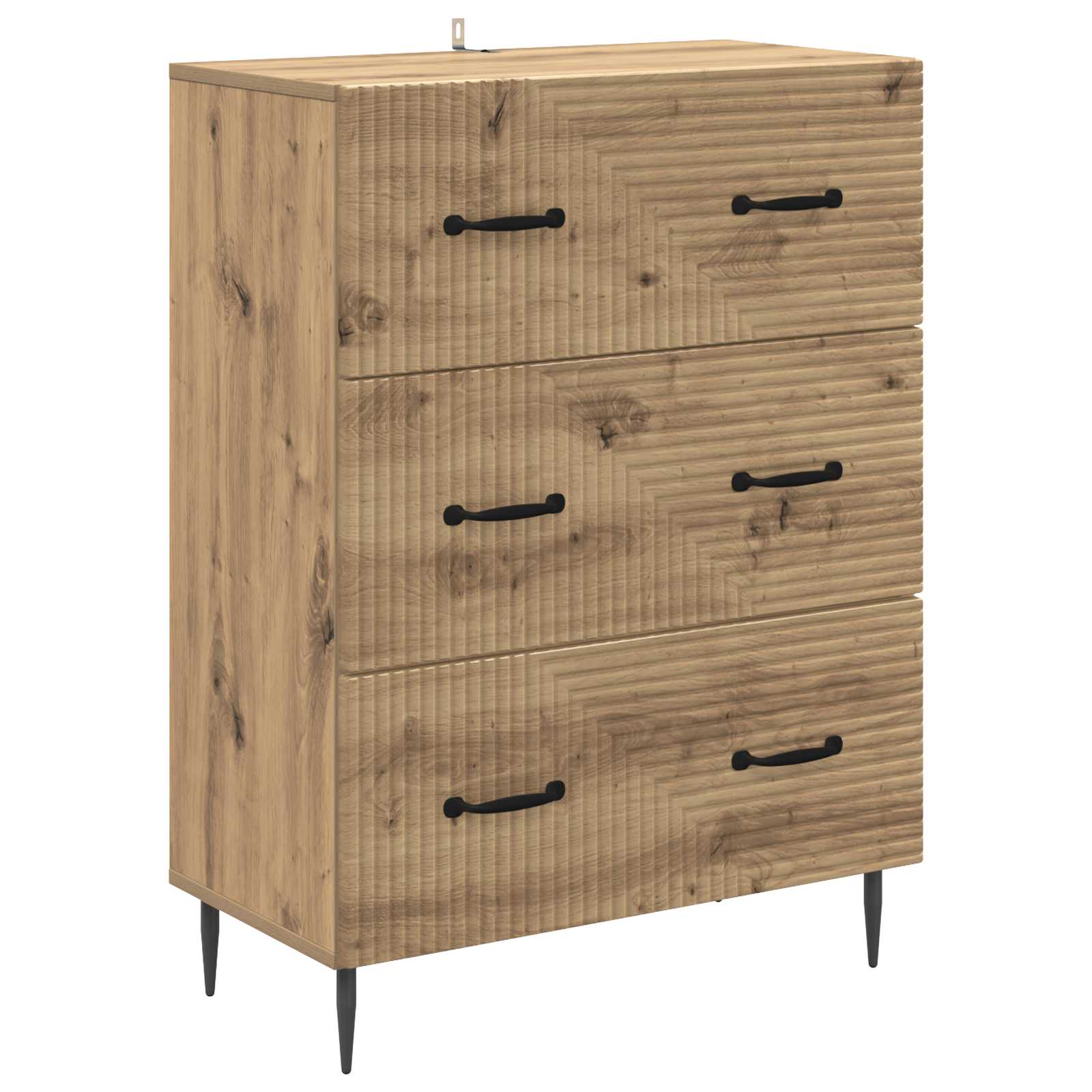 Ντουλάπι με Συρτάρια Artisan Δρυς 66 x 34,5 x 89,5 εκ - Pakobazaar