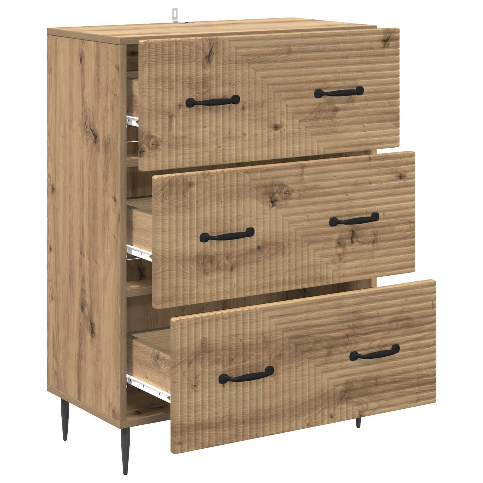 Ντουλάπι με Συρτάρια Artisan Δρυς 66 x 34,5 x 89,5 εκ - Pakobazaar