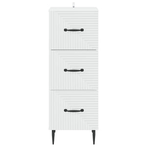 Ντουλάπι με Συρτάρια Λευκό 33 x 34,5 x 89,5 εκ - Pakobazaar