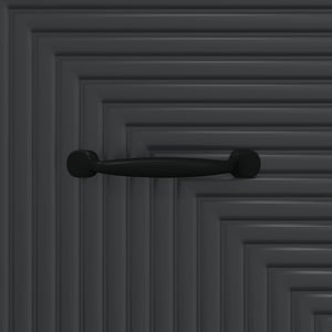Ντουλάπι με Συρτάρια Μαύρο 33 x 34,5 x 89,5 εκ - Pakobazaar