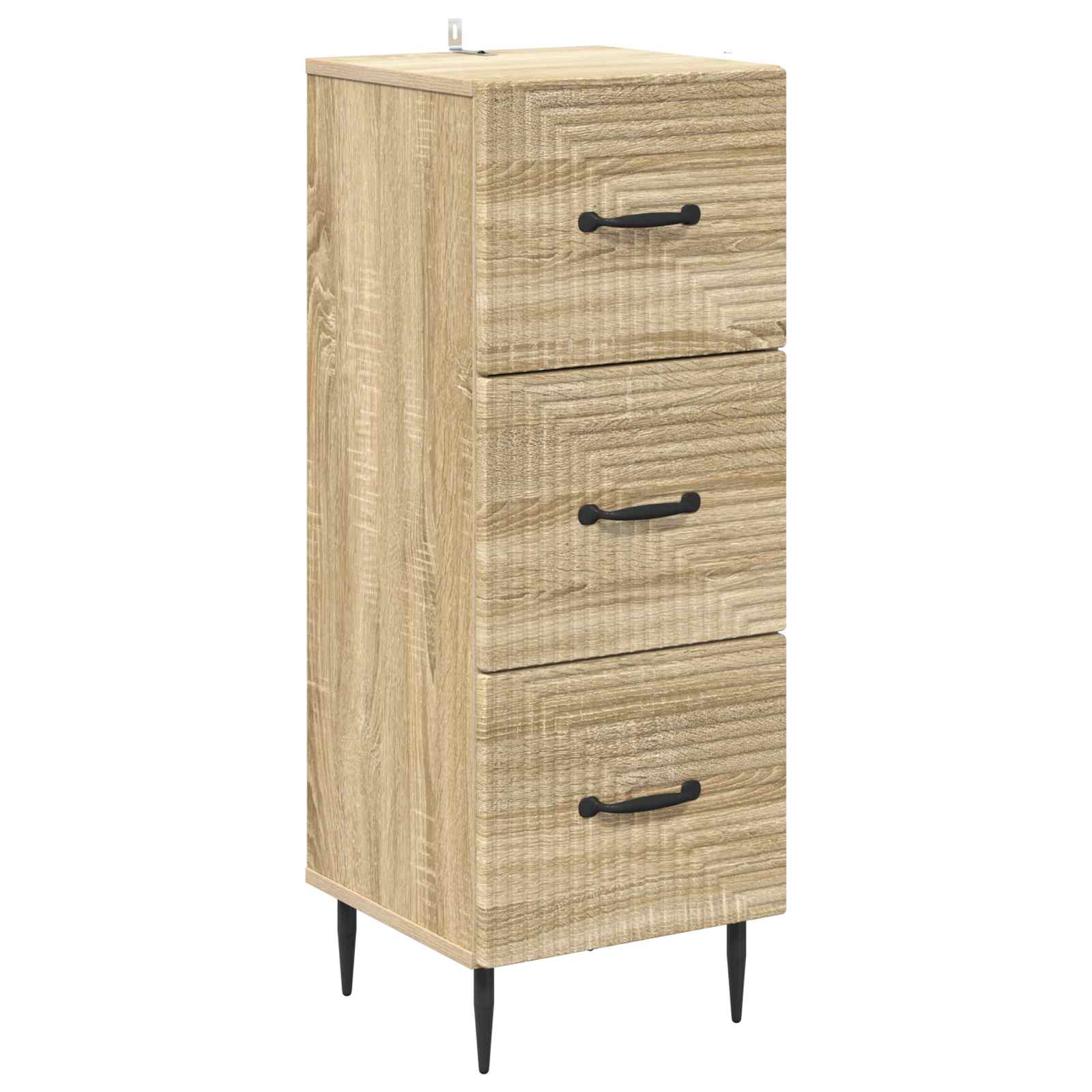 Ντουλάπι με Συρτάρια Sonoma Δρυς 33 x 34,5 x 89,5 εκ - Pakobazaar