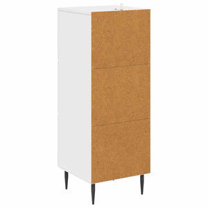 Ντουλάπι με Συρτάρια Γυαλιστερό Λευκό 33 x 34,5 x 89,5 εκ - Pakobazaar