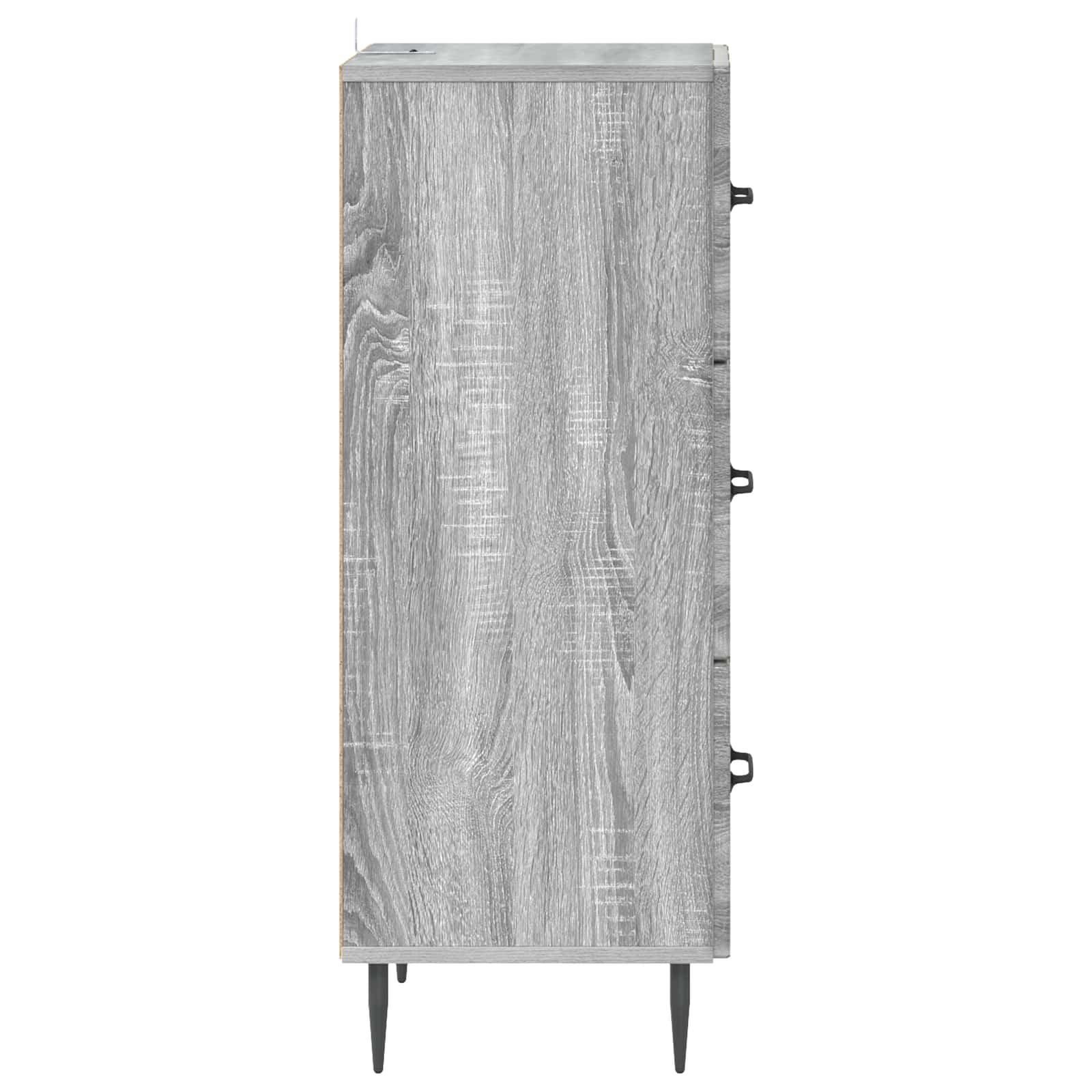 Ντουλάπι με Συρτάρια Γκρι Sonoma 33 x 34,5 x 89,5 εκ - Pakobazaar