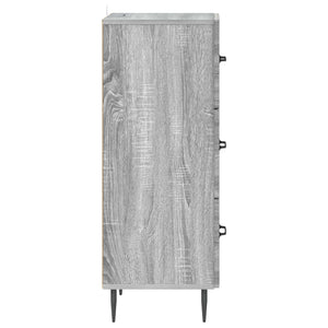 Ντουλάπι με Συρτάρια Γκρι Sonoma 33 x 34,5 x 89,5 εκ - Pakobazaar