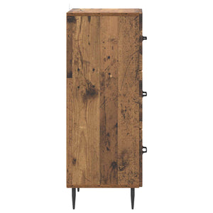 Ντουλάπι με Συρτάρια Παλαιωμένο ξύλο 33 x 34,5 x 89,5 εκ - Pakobazaar