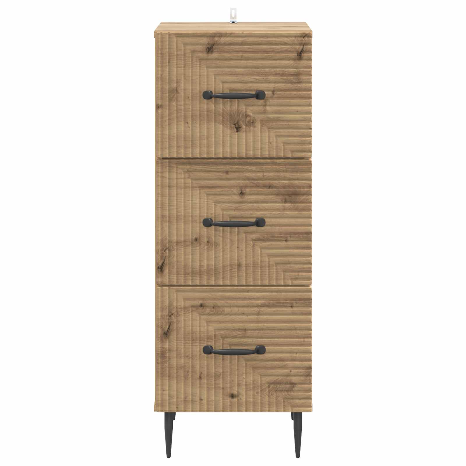 Ντουλάπι με Συρτάρια Artisan Δρυς 33 x 34,5 x 89,5 εκ - Pakobazaar