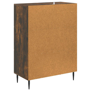 Πλαϊνό γραφείο Καπνισμένο Ξύλο Δρυός 66 x 34,5 x 89,5 εκ - Pakobazaar