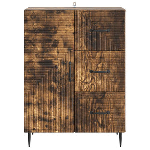 Πλαϊνό γραφείο Καπνισμένο Ξύλο Δρυός 66 x 34,5 x 89,5 εκ - Pakobazaar