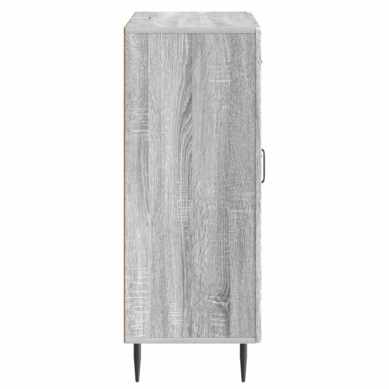 Πλαϊνό γραφείο με συρτάρι Γκρι Sonoma 66 x 34,5 x 89,5 εκ - Pakobazaar