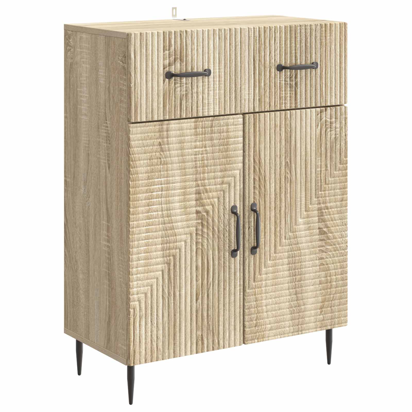 Πλαϊνό γραφείο με συρτάρι Sonoma Δρυς 66 x 34,5 x 89,5 εκ - Pakobazaar